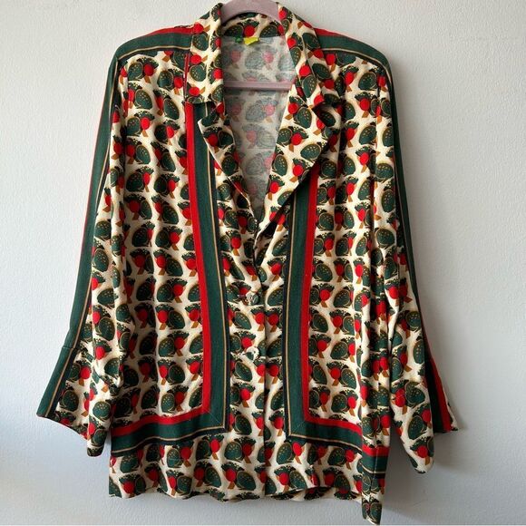 FARM Rio Sapoá Printed Blazer in linen /viscous blend - Picture 2 of 14